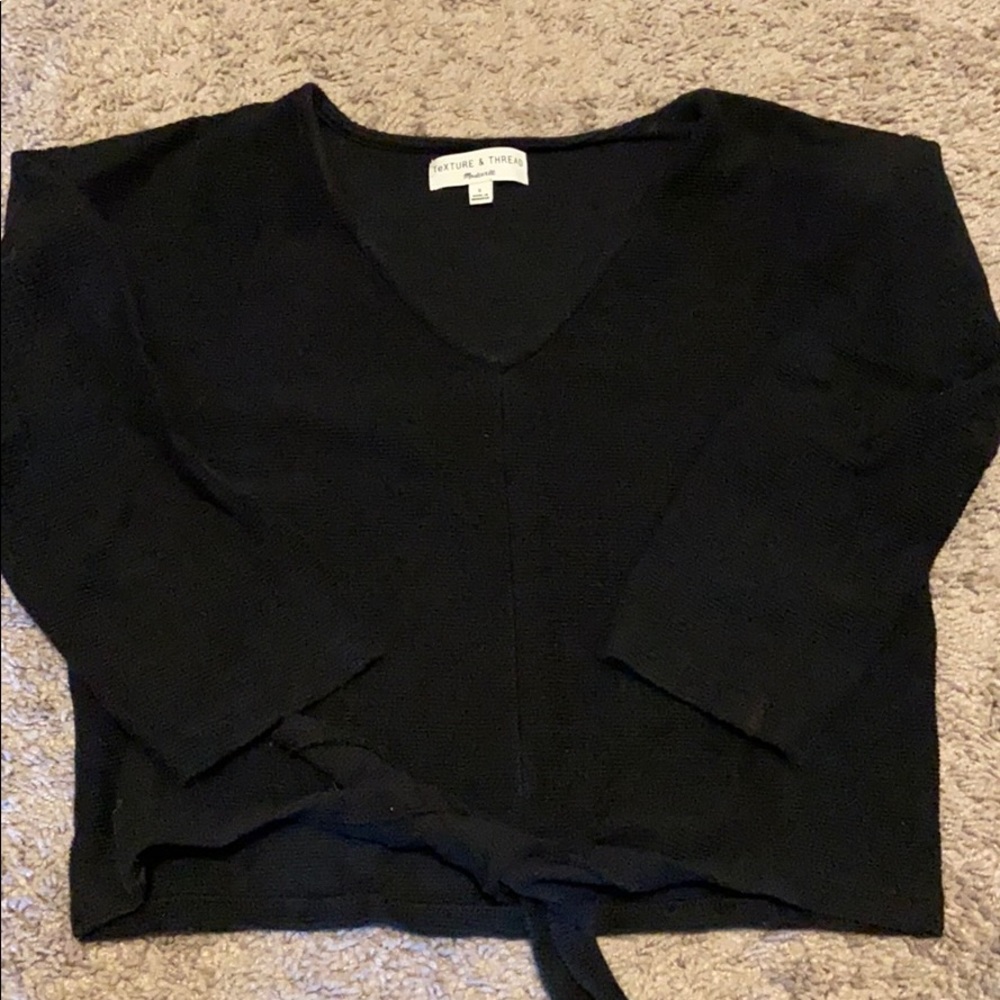 Textured Madewell sweater